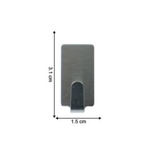Self Adhesive Wall Hooks – Strong Hold, No Drilling, 6 Pc Set