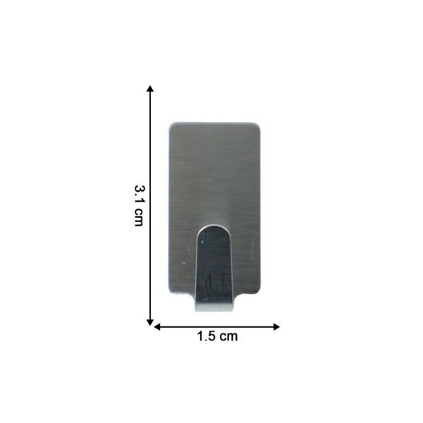 Self Adhesive Wall Hooks – Strong Hold, No Drilling, 6 Pc Set