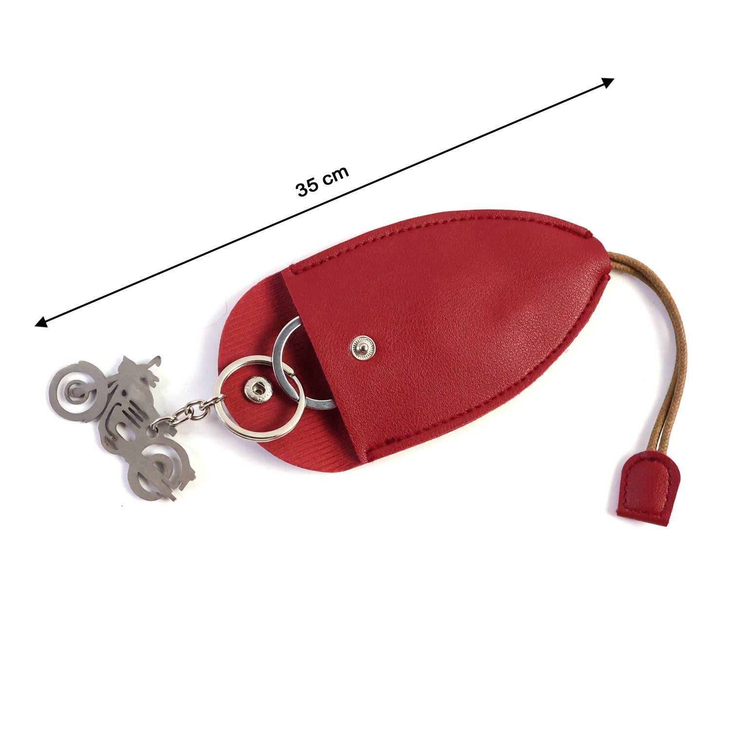Compact Keyholder Pouch – Stylish Secure Key Organizer with Snap Button
