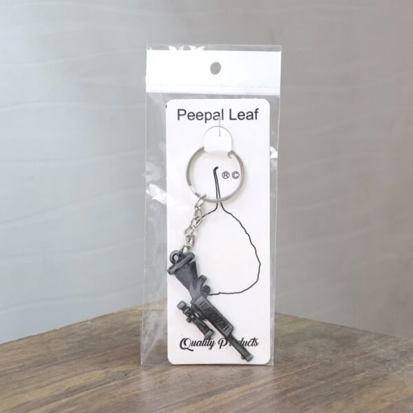 Metal Rifle Gun Keychain – Durable & Stylish Weapon-Inspired Accessory