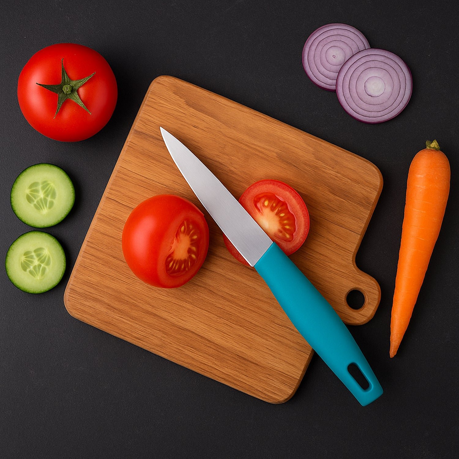 Kitchen Utility Knife – Sharp Stainless Steel Blade & Ergonomic Handle