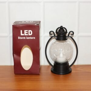 LED Storm Lantern – Vintage Vintage Style Warm Flickering Light
