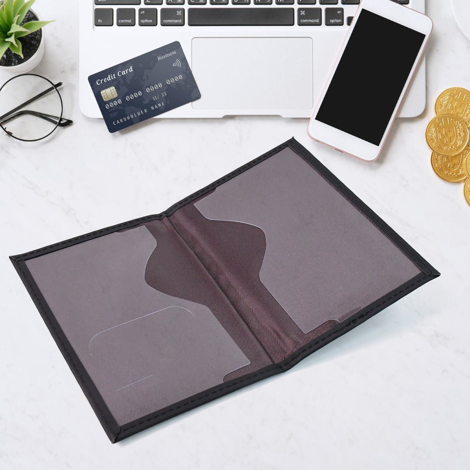World Map Passport Holder – Stylish Durable Travel Cover