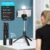 Wired Selfie Stick – 70cm Extendable Handle Tripod Stand