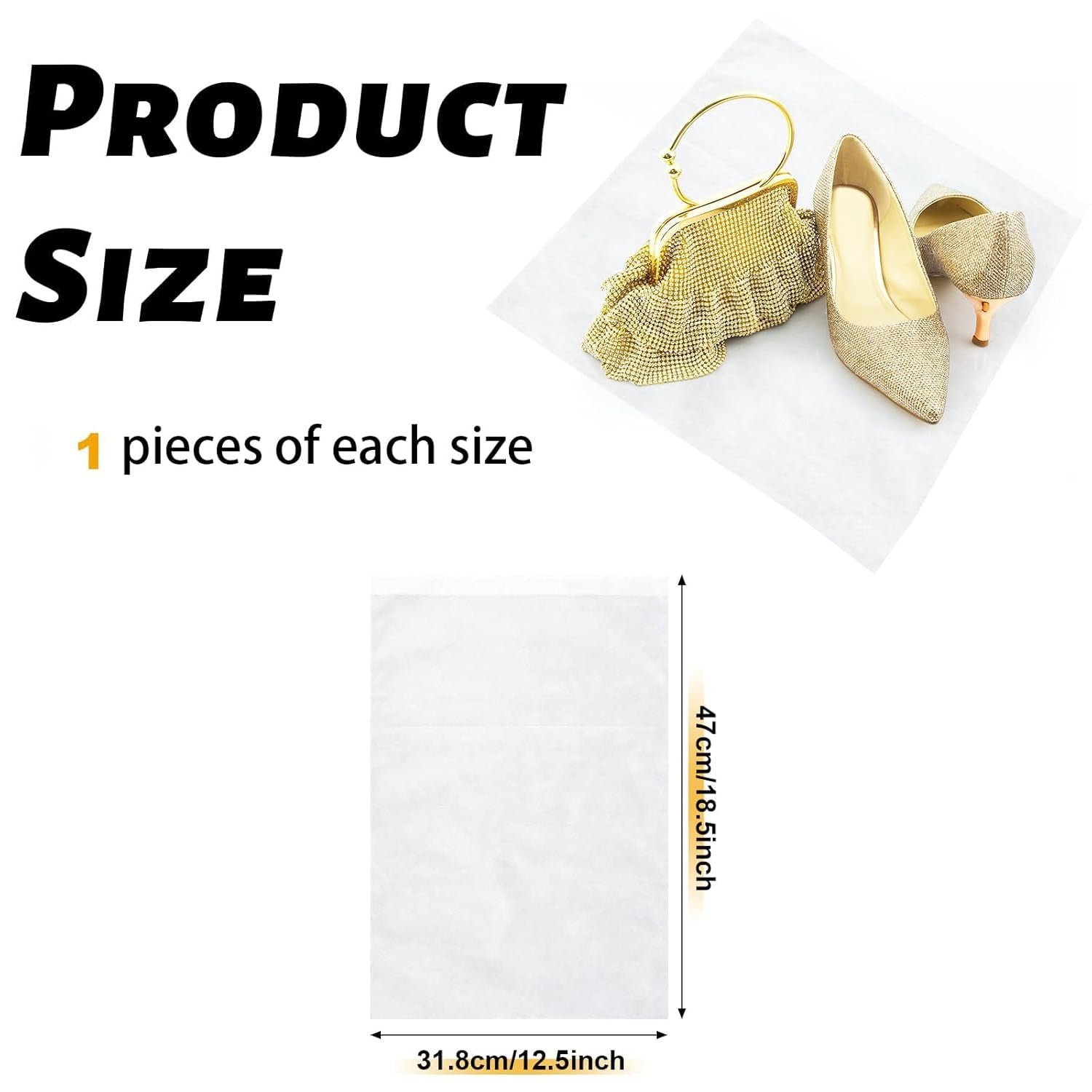 Non-Woven Shoe Storage Bag – Breathable & Dustproof Protection