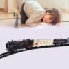 Battery Operated Toy Train Set – 19-Piece Track Playset for Kids