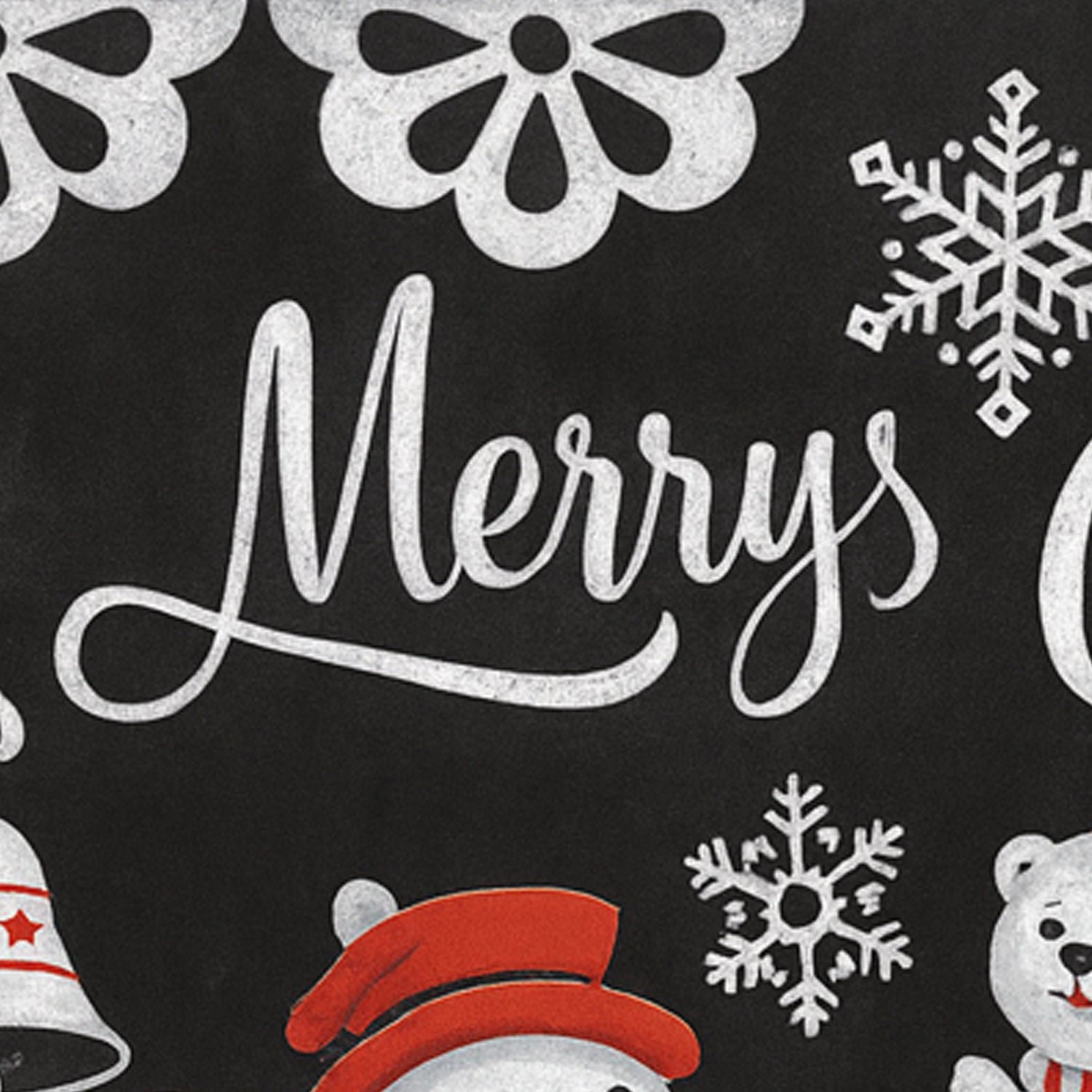 Christmas Wall Sticker – Vibrant 90x60 cm Festive Decor