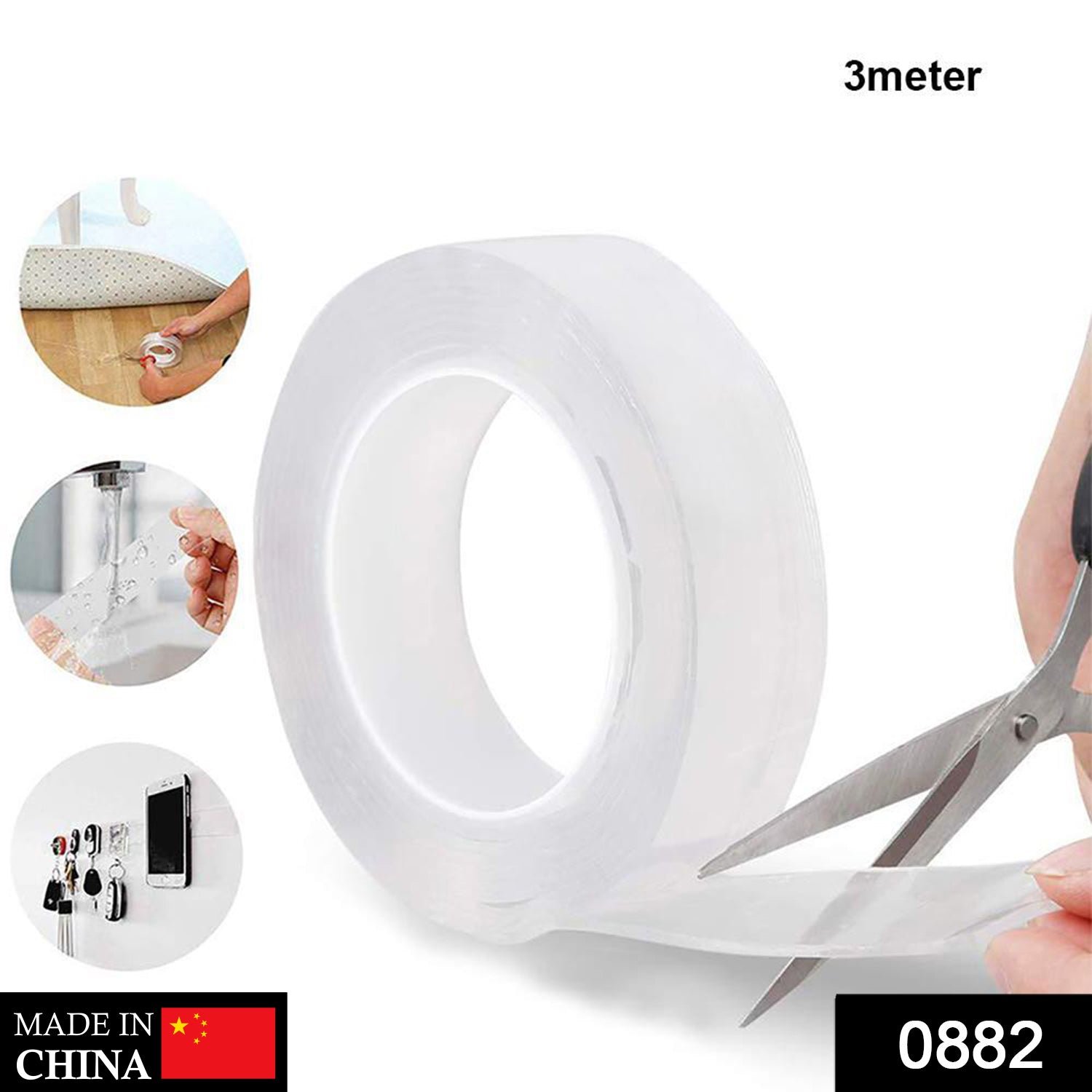 Double Sided Nano Tape – 3m Washable Reusable Gel | TapeHub