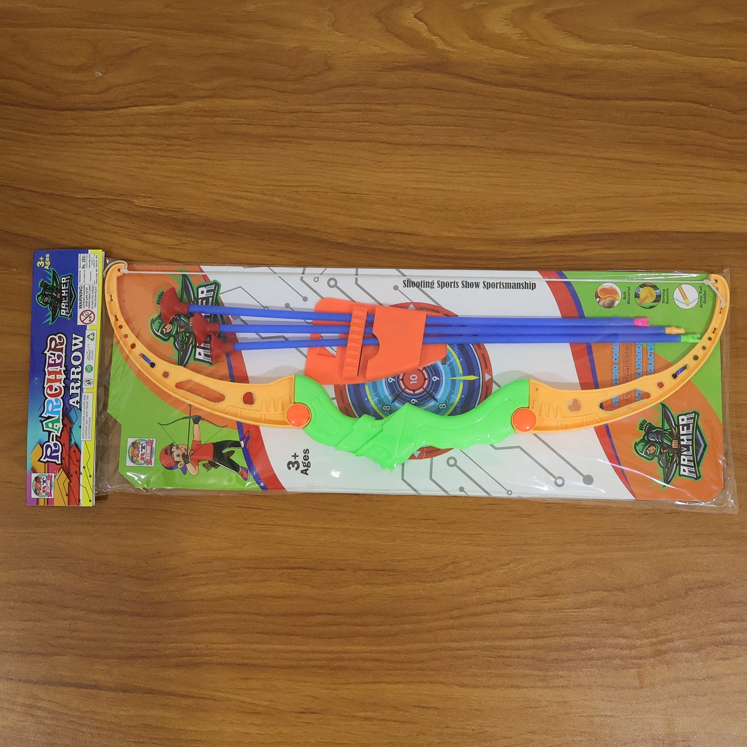 Kids Archery Set – Durable Plastic Toy with Target Board | Dollverse