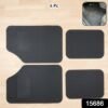 Universal Heavy Duty Car Floor Mat Set – All-Weather Vehicle Protection
