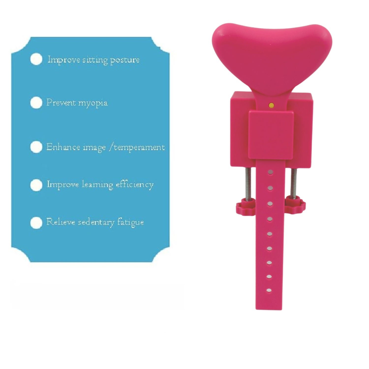 Kids Posture Corrector – Adjustable Support for Reading & Writing | CookAura