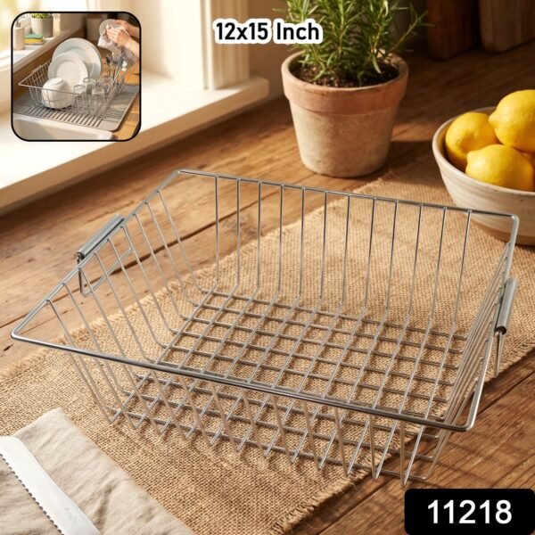 Stainless Steel Kitchen Sink Basket – Multi-Functional & Durable