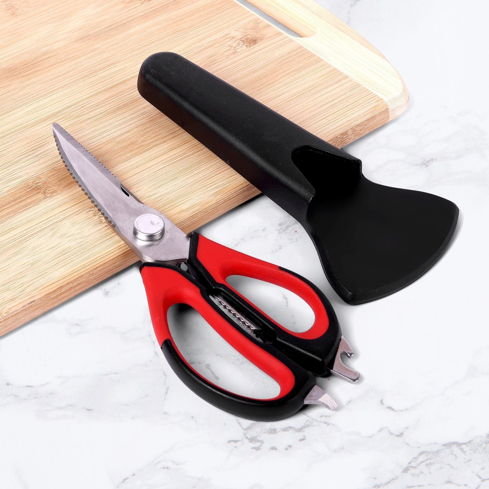Kitchen Scissors – Heavy Duty Multipurpose with Sharp Blades