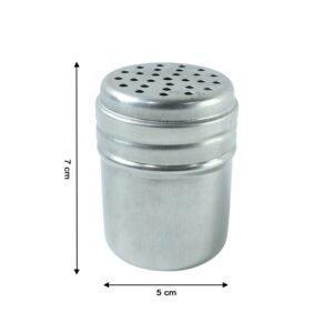 Stainless Steel Spice Shaker – Durable Kitchen Seasoning Container