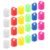 LED Tealight Candles – 24 Pcs Multicolor | Indo Glow