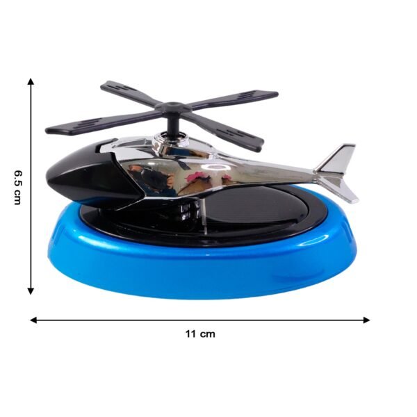 Helicopter Car Air Freshener – Stylish Rotating Dashboard Perfume