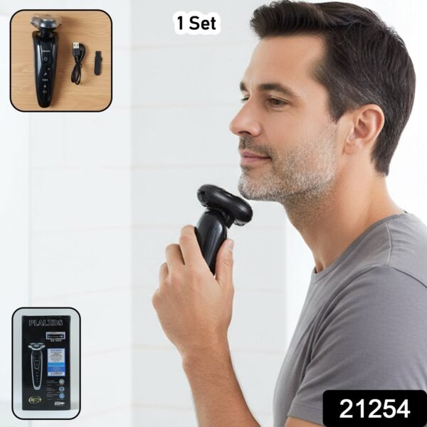 Rechargeable Electric Rotary Shaver – Precise 3D Floating Head