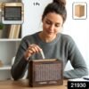 Wooden Piggy Bank – Large Capacity Money Saving Box for All Ages