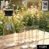 Plastic Water Jug and Glass Set – Durable, Lightweight Drinkware