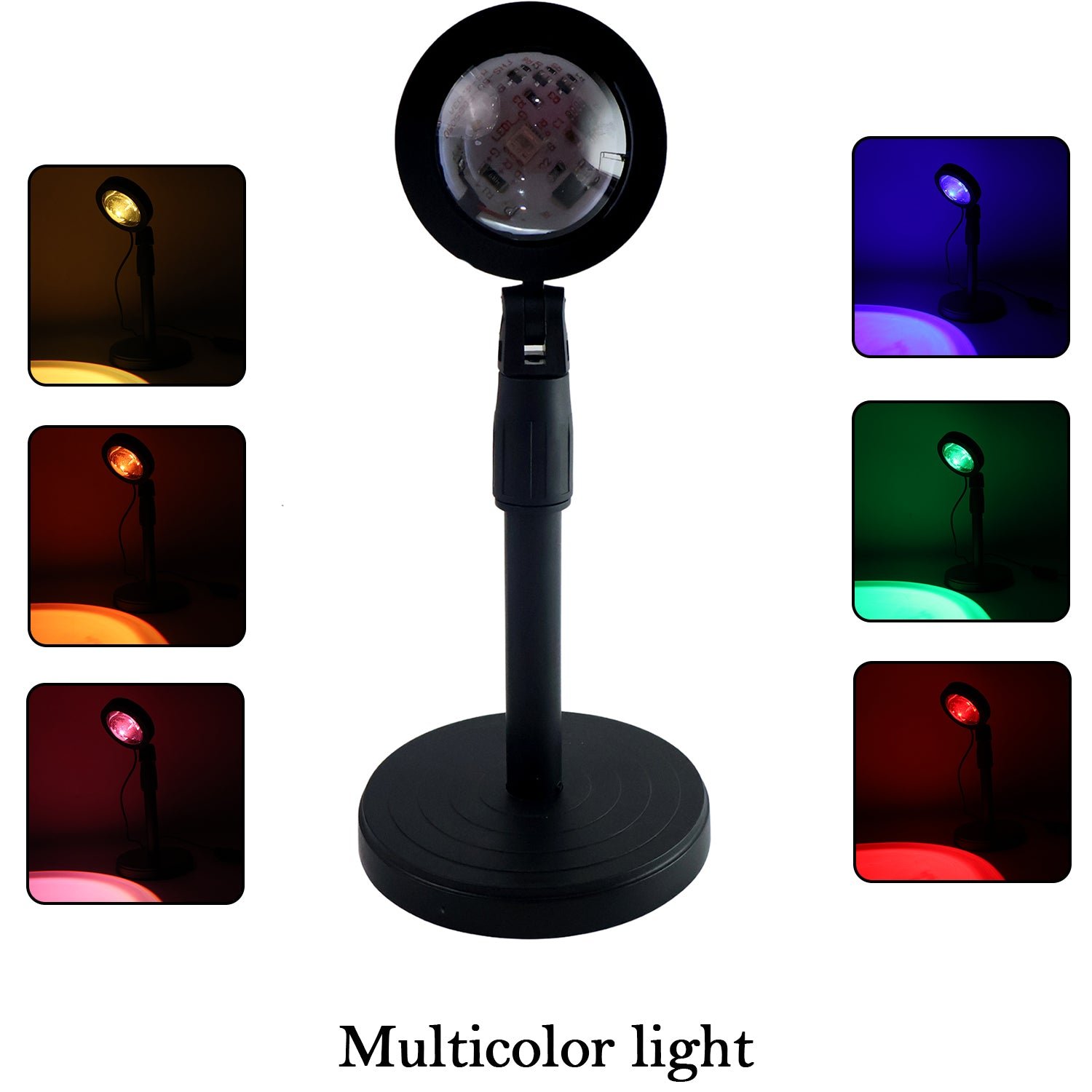 Sunset Projection Lamp – Multi-Color LED Light | Indo Glow