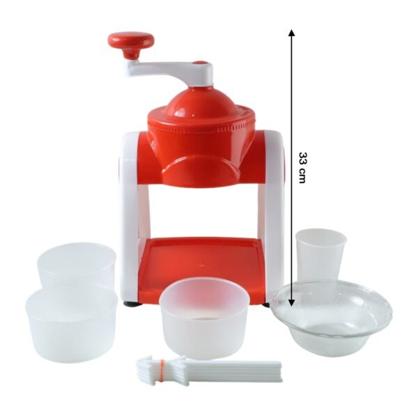Manual Ice Snow Maker – Hand Crank Gola & Slush Machine