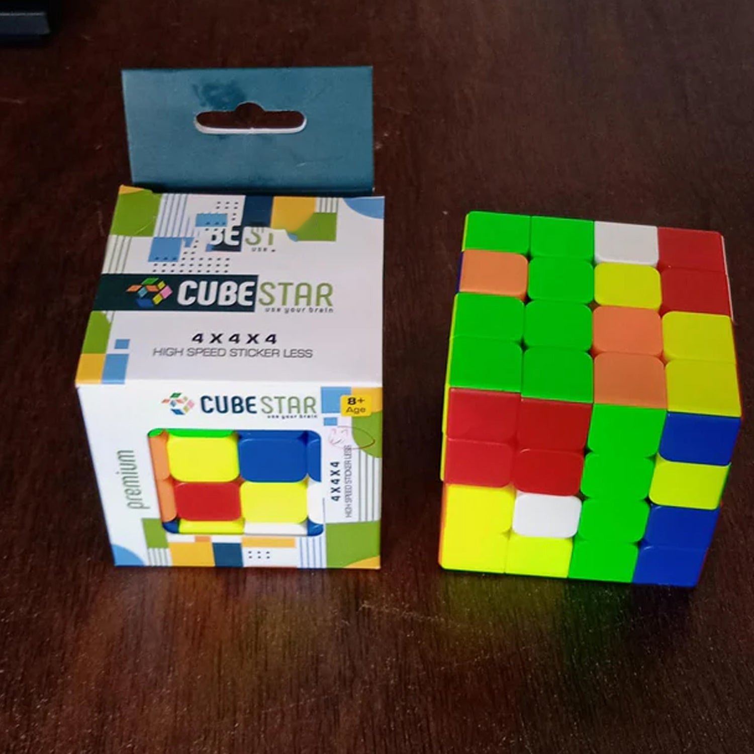 4x4x4 Magic Cube – High Speed Stickerless Brain Teaser | Aditi