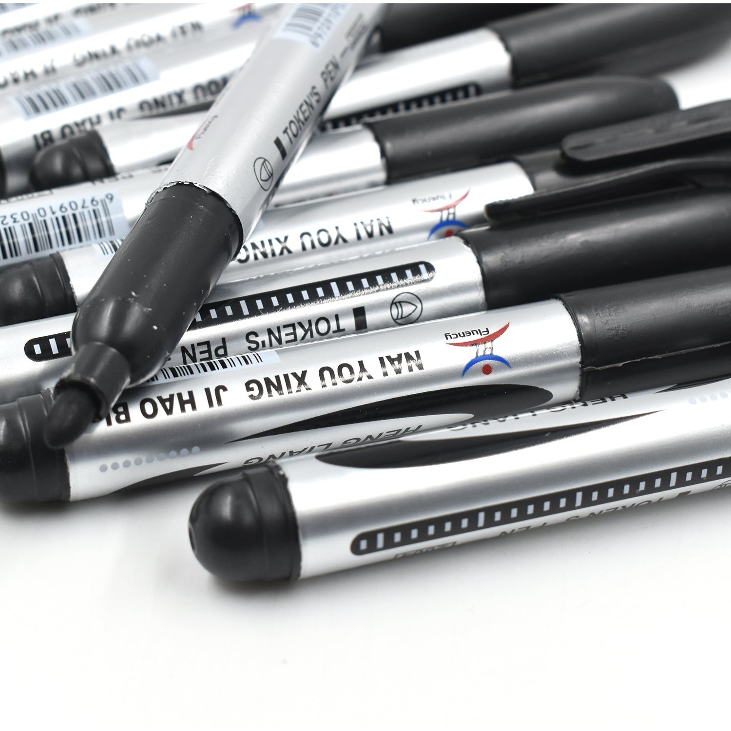 Permanent Black Marker (10 Pc) – Smooth Ink | InkGlow