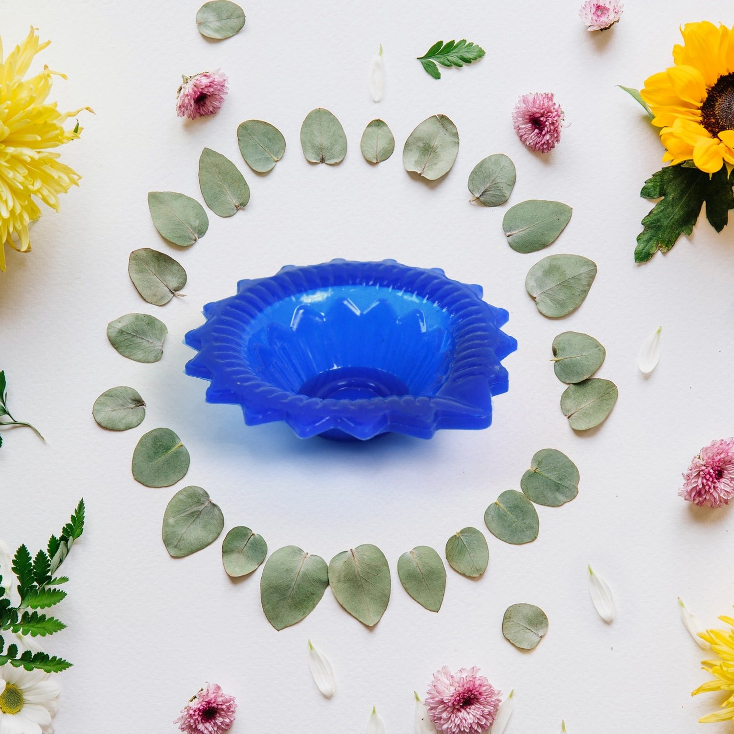 Colourful Silicone Diya – Festive Diwali Decor | Giftoiza
