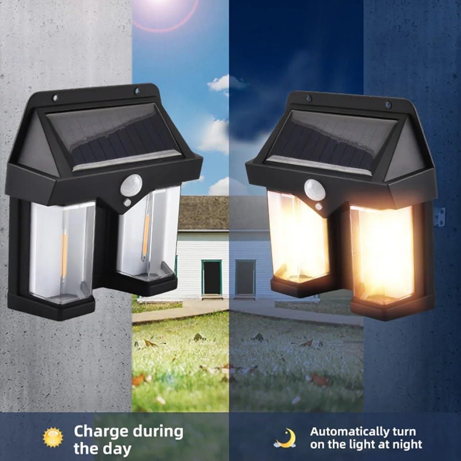 Outdoor Solar Wall Lamp – Waterproof Garden Light | Garden Vera
