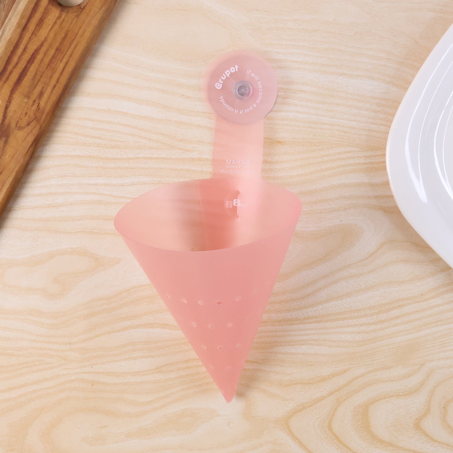 Hanging Sink Corner Strainer – Space-Saving Kitchen Organizer