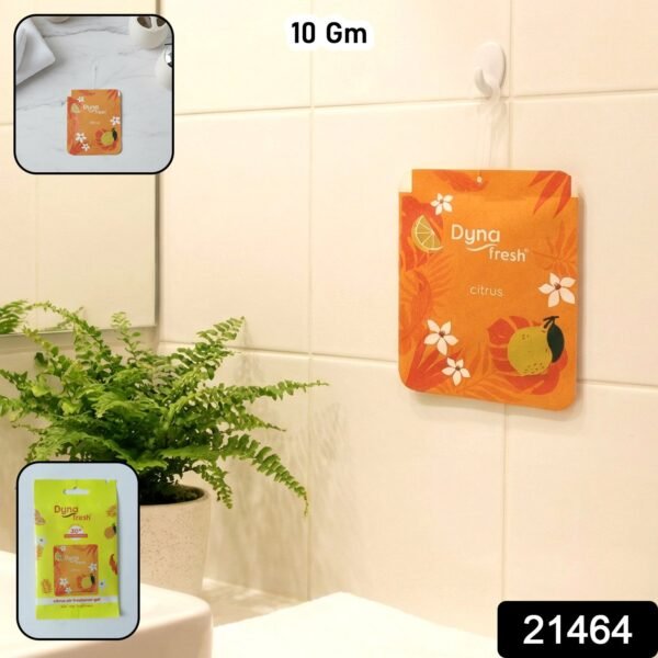 Citrus Hanging Air Freshener Gel – Long-lasting Lemon Fragrance