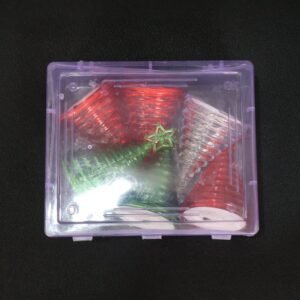 LED Christmas Tree Decorative Lights – Set of 6 Mini Battery Operated Lamps