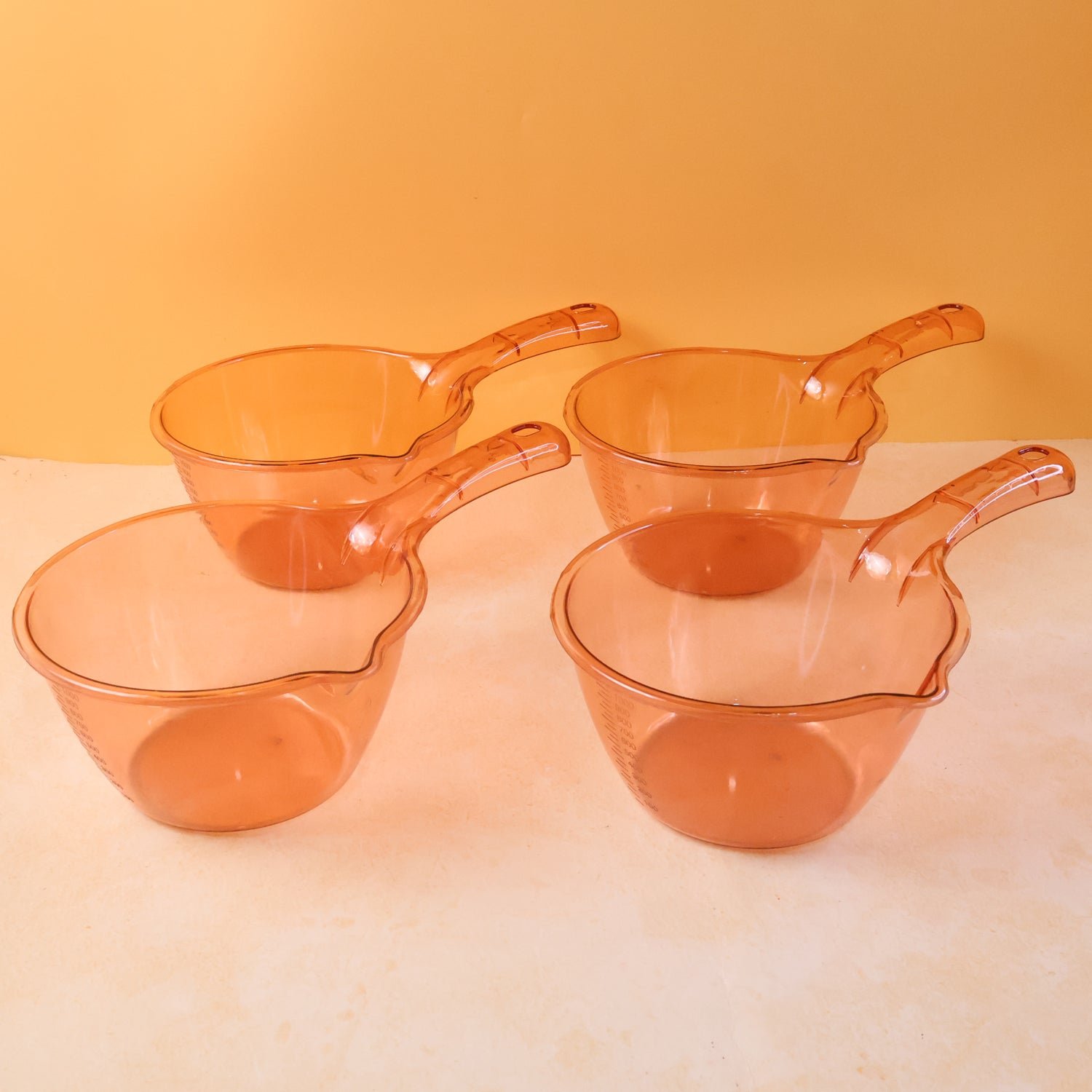 Kitchen Washing & Straining Bowl – 1100 ML Set of 4
