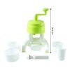 Manual Ice Crusher – Hand Crank Snow Maker for Beverages