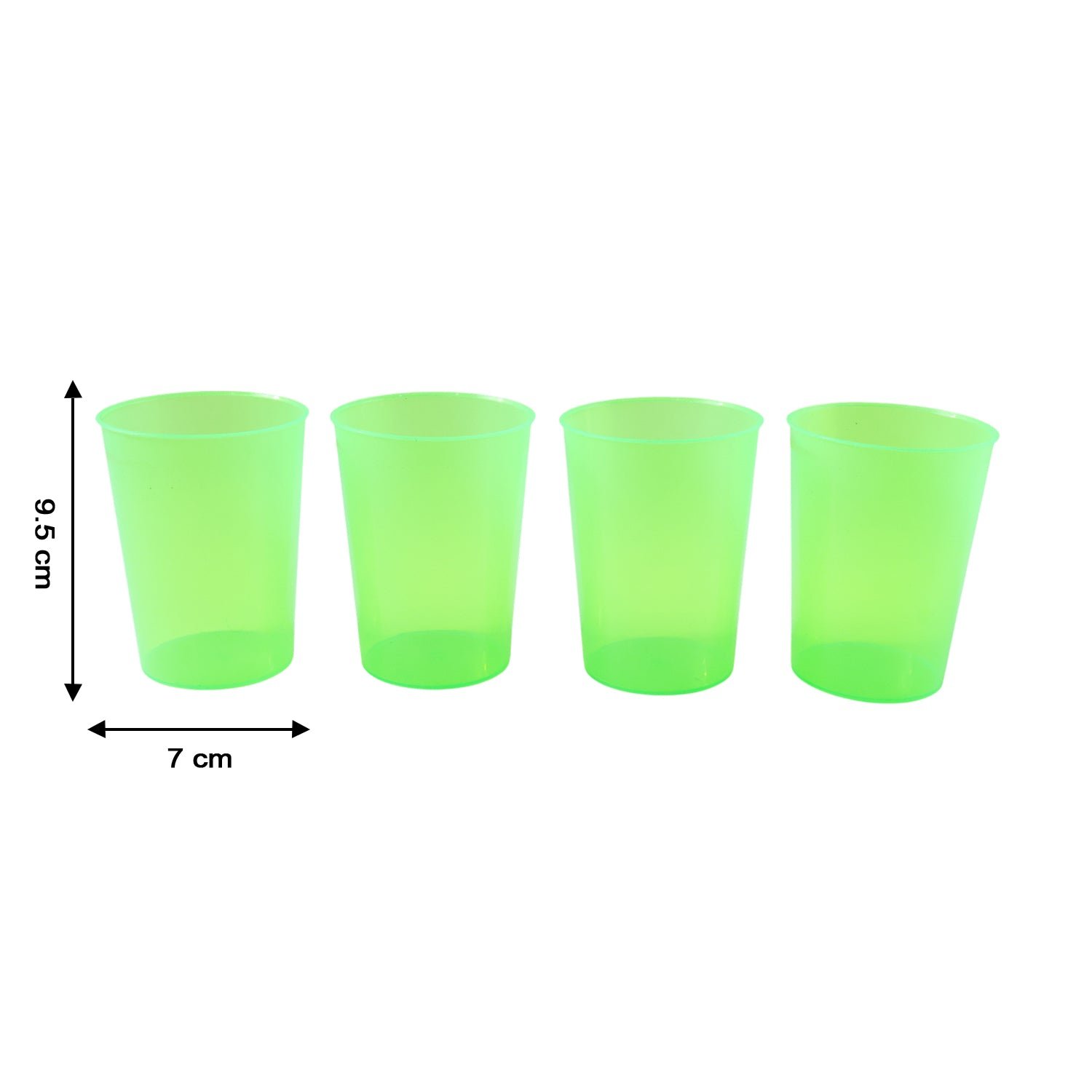 Reusable Plastic Tumblers – BPA-Free 4-Piece Set | Serve Stellar