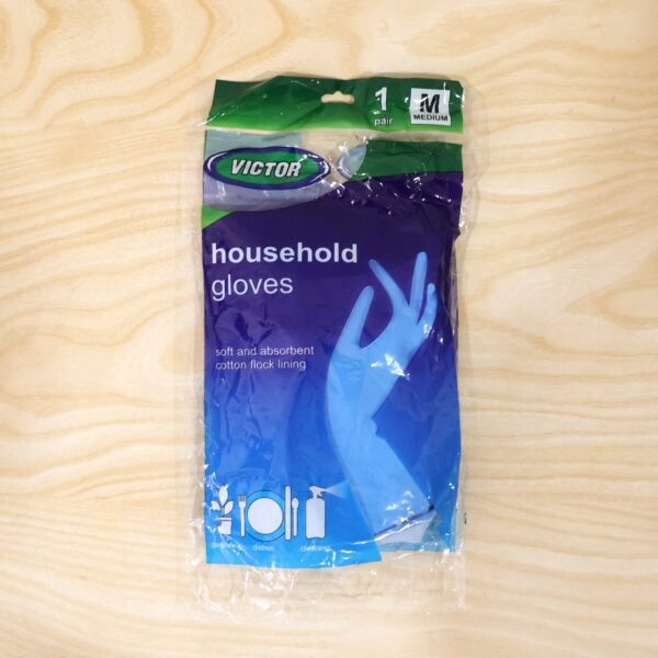 Rubber Cleaning Gloves – Reusable and Waterproof for Household Tasks