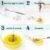Stainless Steel Egg Whisk – Hand Push Rotary | Quickslice