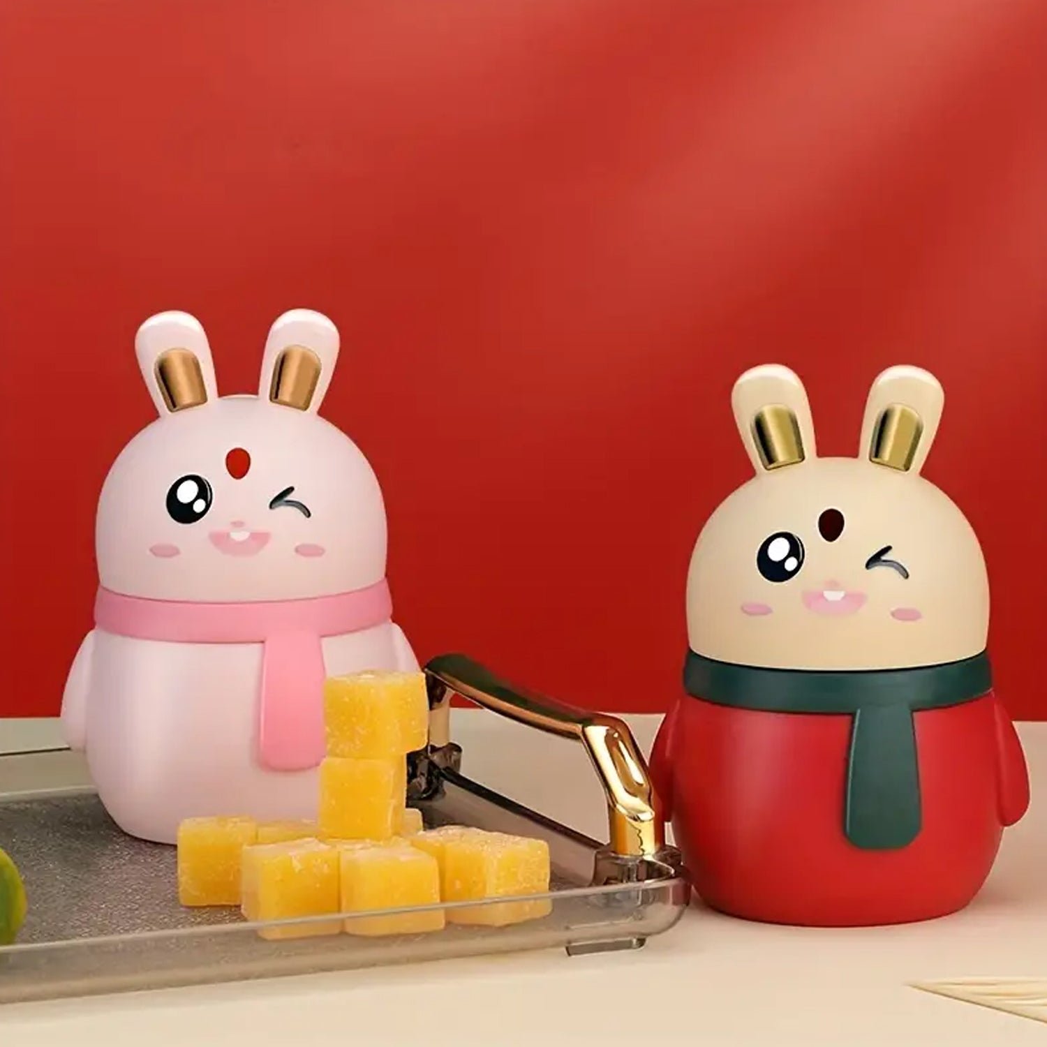 Rabbit Toothpick Dispenser – Automatic Press Design | Organivo