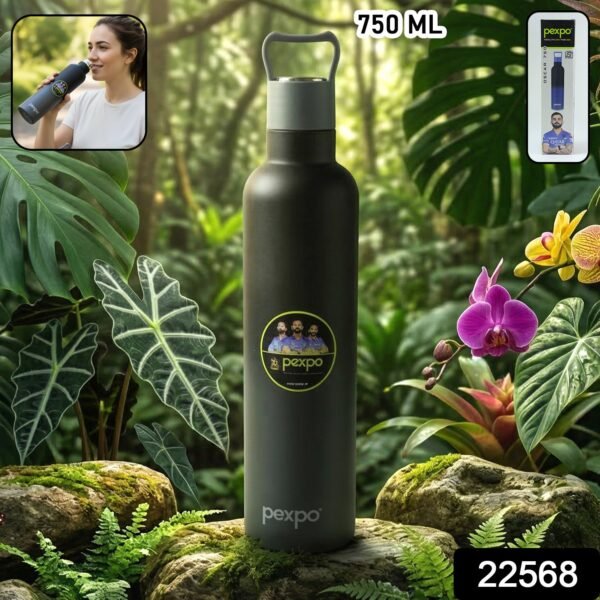 Stainless Steel Water Bottle – Keeps Water Hot & Cold for Hours