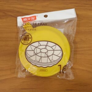 Round Ice Cube Tray with Lid – Easy Release & Spill-Proof Design