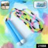 Beaded Skipping Rope – Colorful Kids Jump Rope with Grip Handles