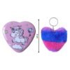 Heart Shape Gift Box & Plush Keychain – Cute 2-Piece Gift Set
