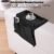 Sofa Armrest Organizer – Black Storage Caddy with Tray | Organivo