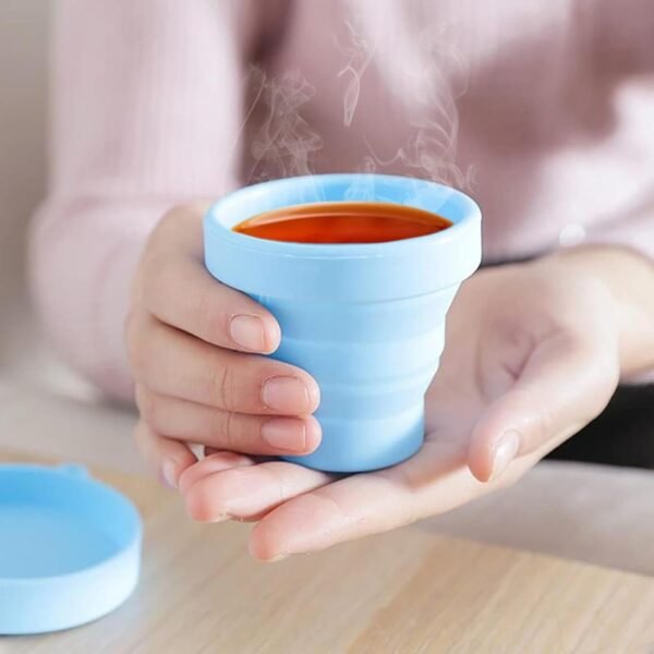 Foldable Silicone Travel Mug – Leakproof & Portable | Hydrozilla