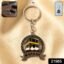 Makkah Design Metal Keychain – Elegant Islamic Accessory