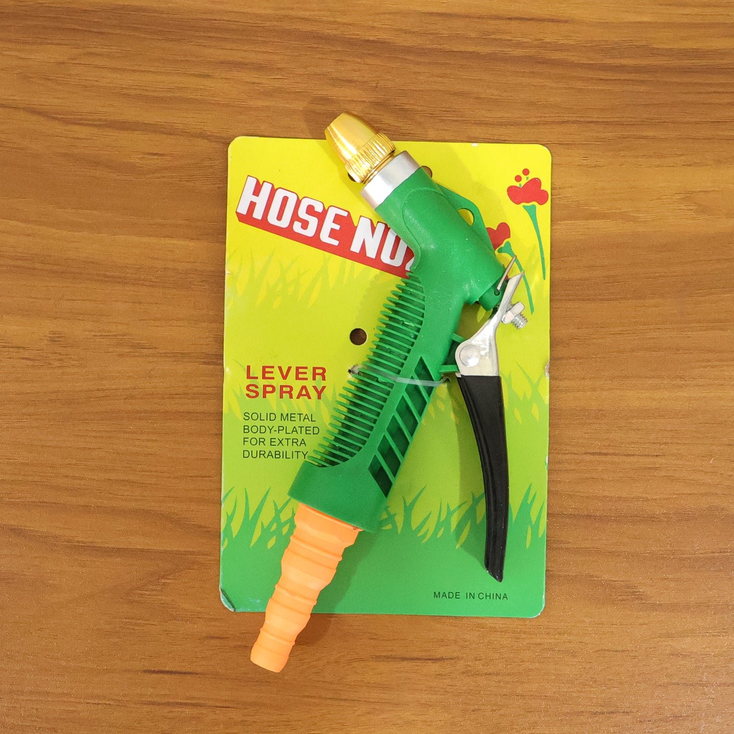 Water Spray Gun – Durable Lever Nozzle for Garden & Car | Grow Garden Tools