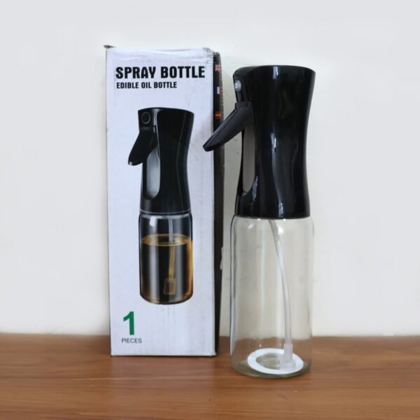 Oil Spray Bottle 300ml – Fine Mist Glass Dispenser for Cooking