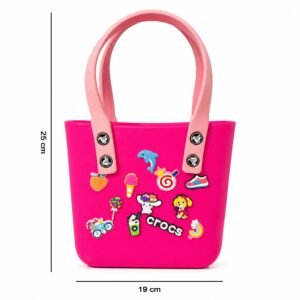 Buy Crocs-Inspired Tote Bag – Spacious & Trendy for Women & Girls