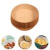 Air Fryer Liners – Round Disposable Parchment (50 Pcs) | Dabster