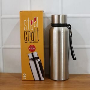 Stainless Steel Water Bottle, Durable 750 ML Hydration